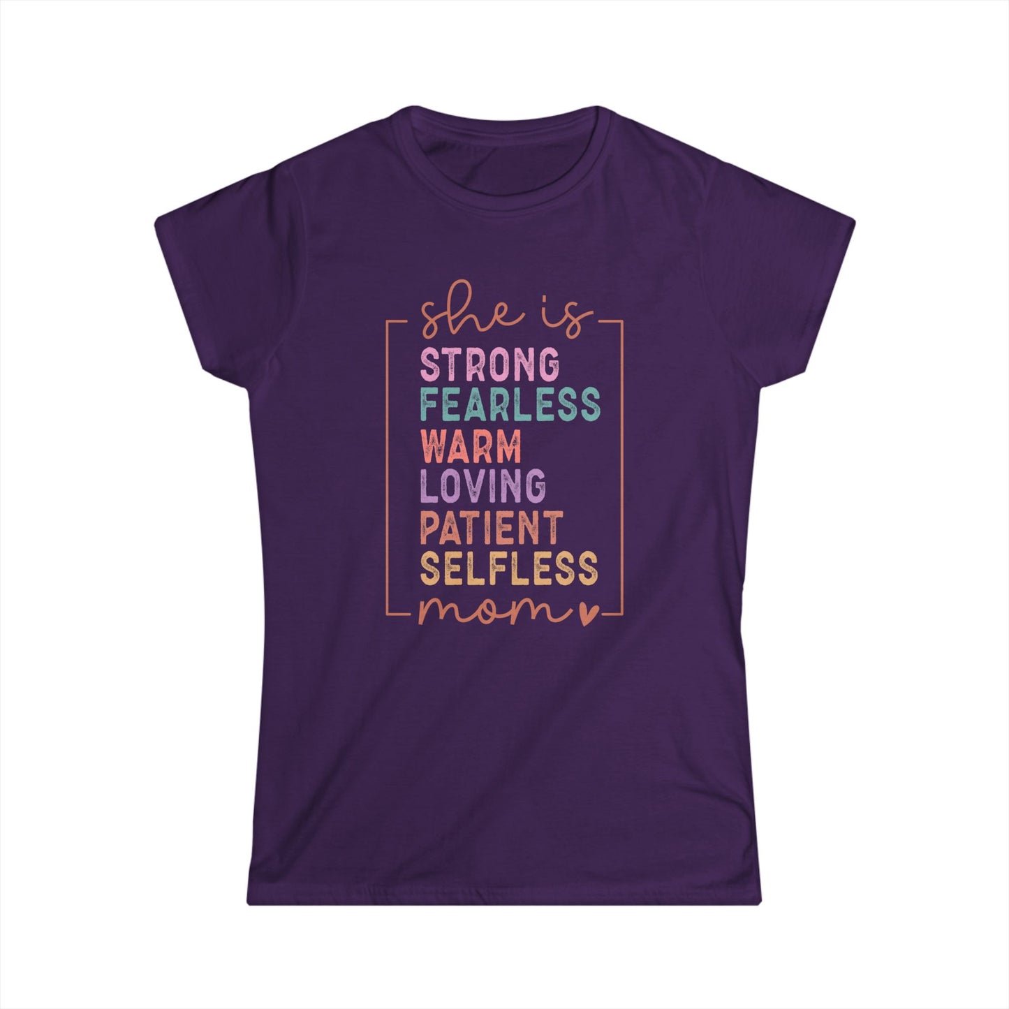 She is Mom Cotton Tee Shirt