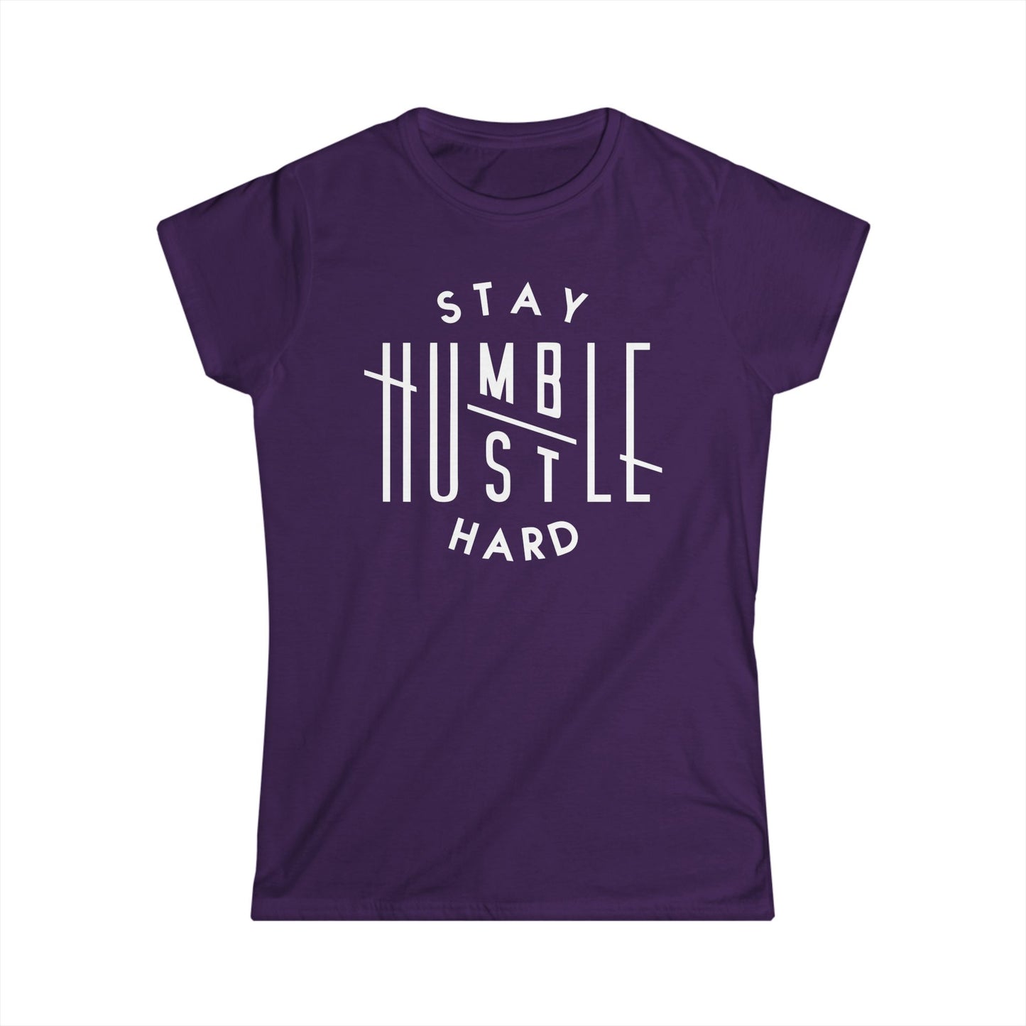 Stay Humble Hustle Hard Cotton Tee Shirt