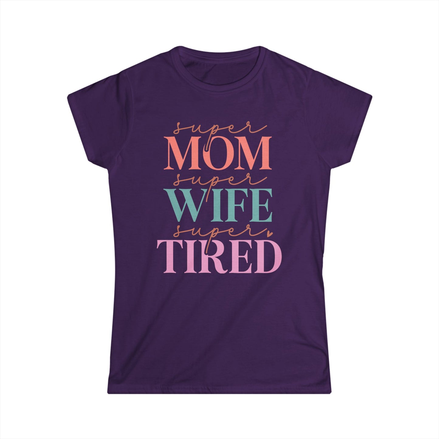 Super Mom Cotton Tee Shirt