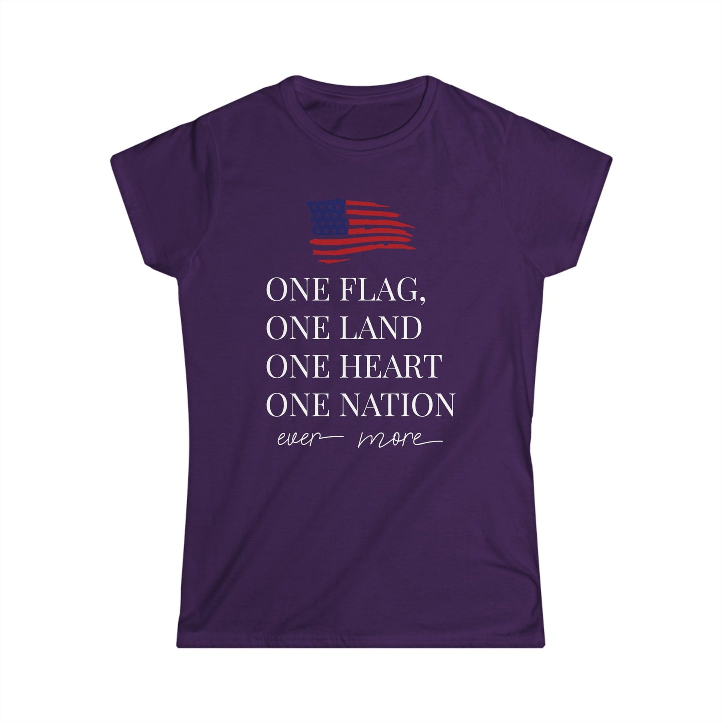 One Flag Cotton Tee Shirt