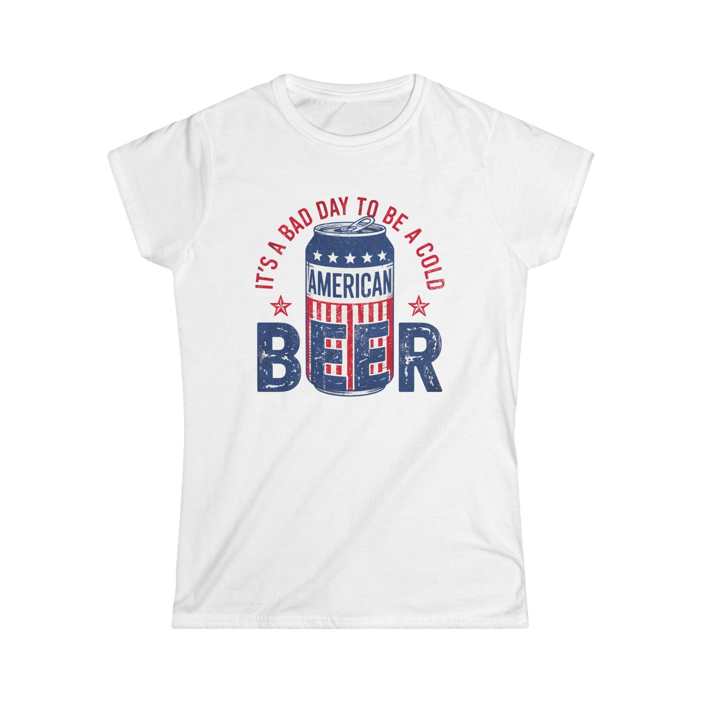 Bad Day To Be A Beer Cotton Tee Shirt