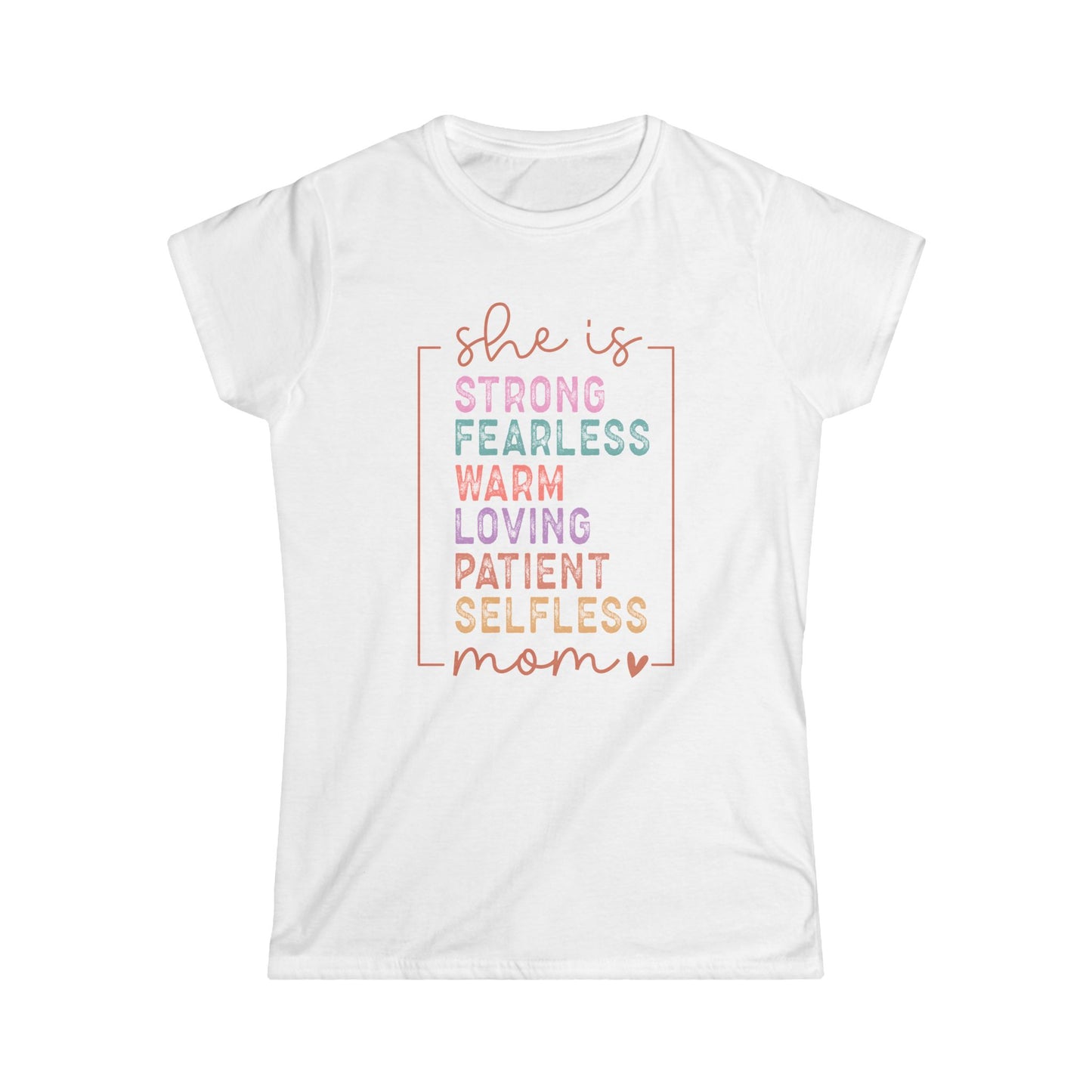 She is Mom Cotton Tee Shirt