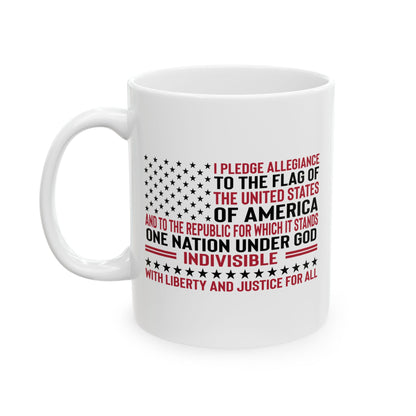 Pledge of Allegiance Coffee Mug