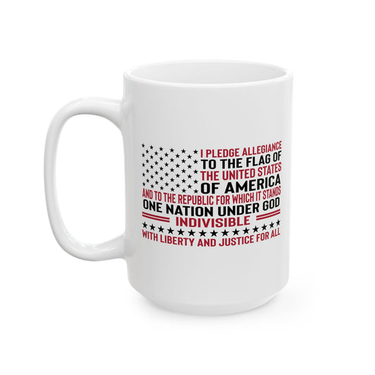 Pledge of Allegiance Coffee Mug