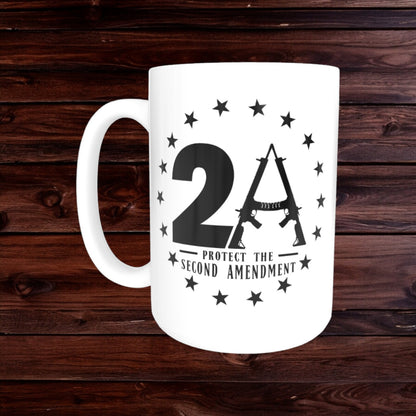 2nd Amendment Mug - Gun Coffee Cups