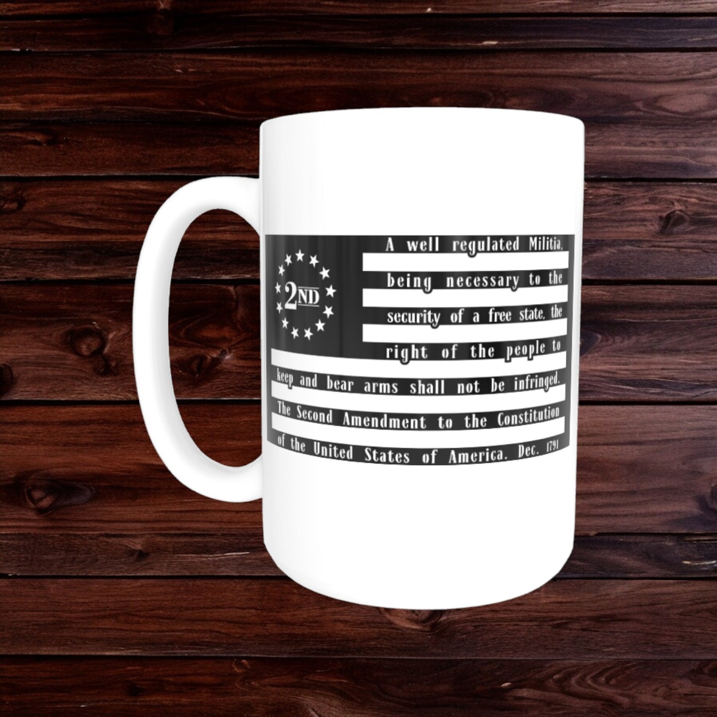 2nd Amendment Mug - Gun Coffee Cups