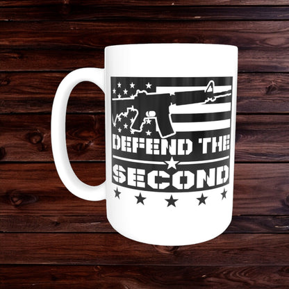 2nd Amendment Mug - Gun Coffee Cups