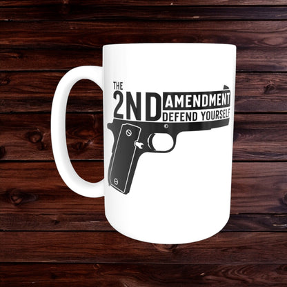 2nd Amendment Mug - Gun Coffee Cups