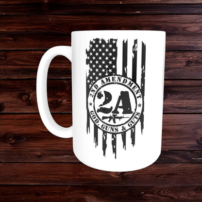 2nd Amendment Mug - Gun Coffee Cups