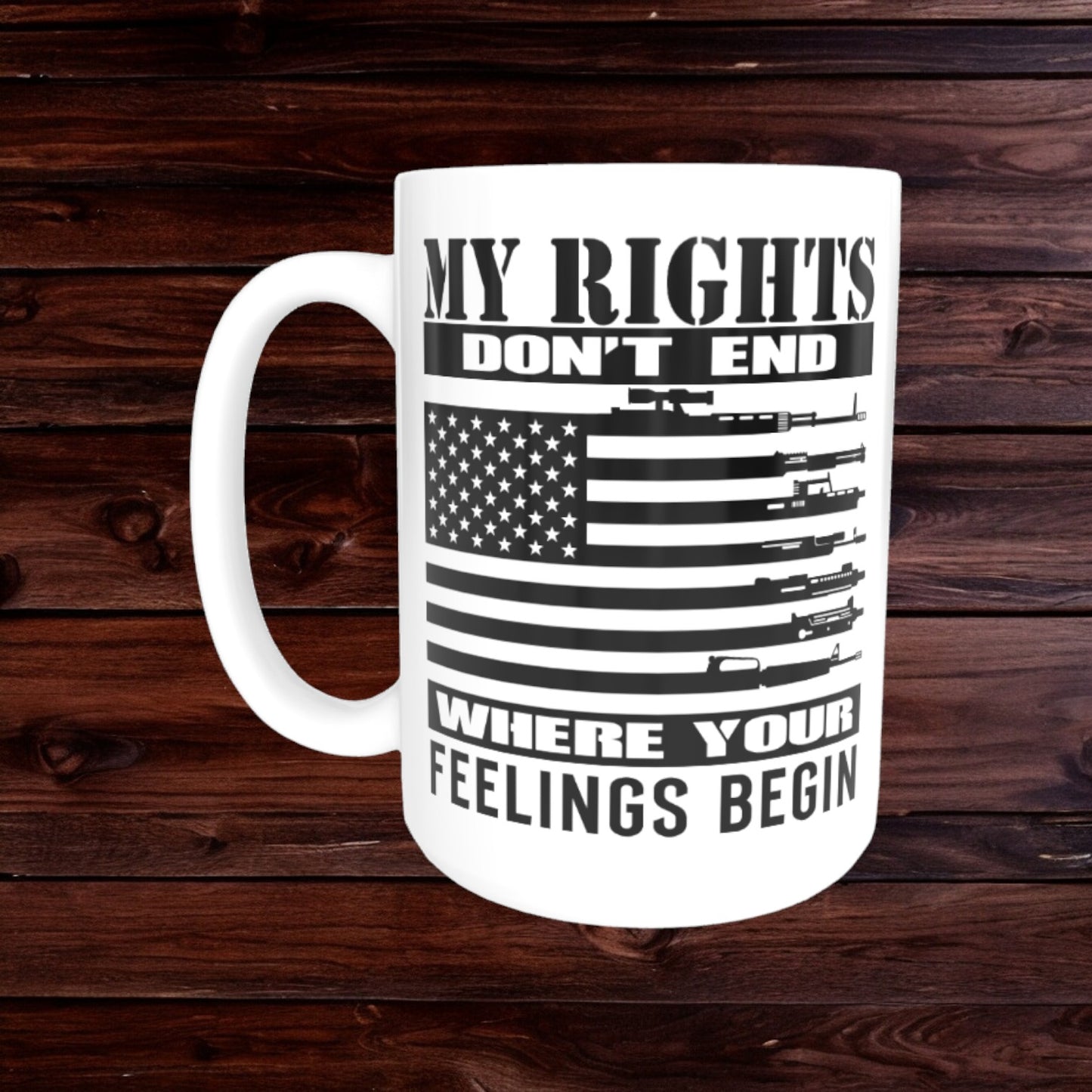 2nd Amendment Mug - Gun Coffee Cups