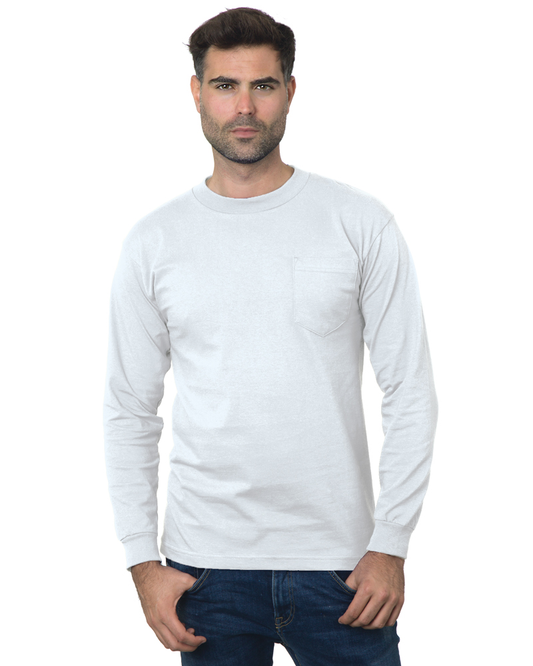 3055 UNION MADE PKT L/S CREW