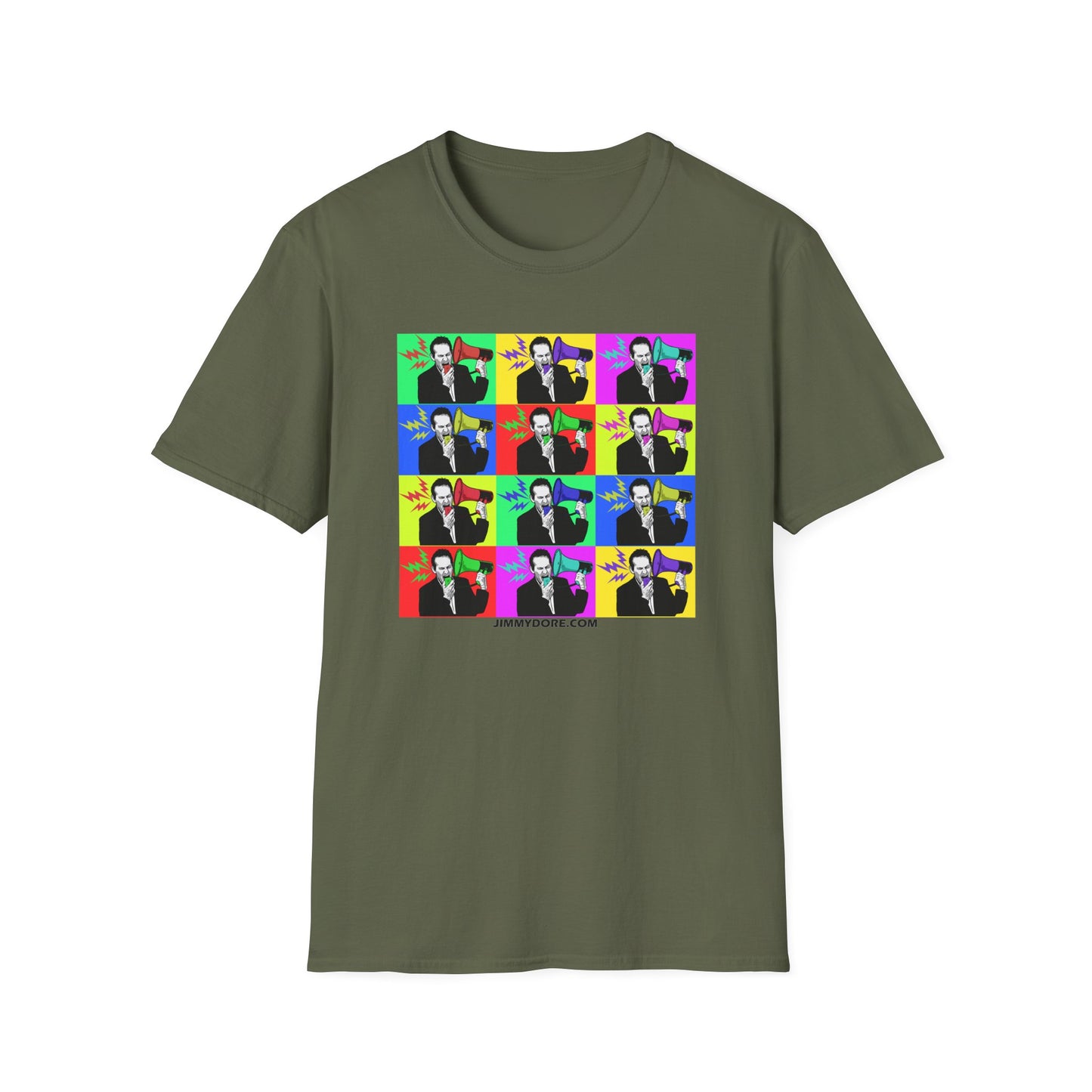 Jimmy Pop Art! Cotton Tee Shirt