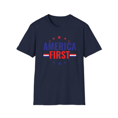 America First Cotton Tee Shirt