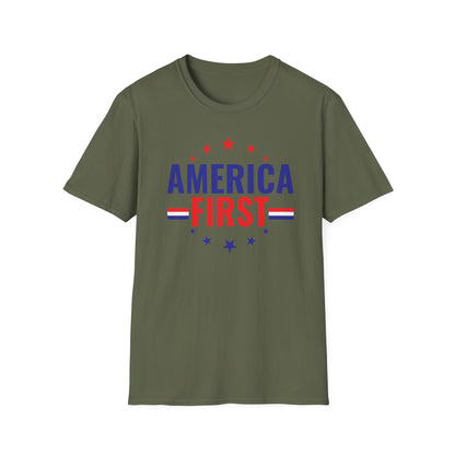 America First Cotton Tee Shirt