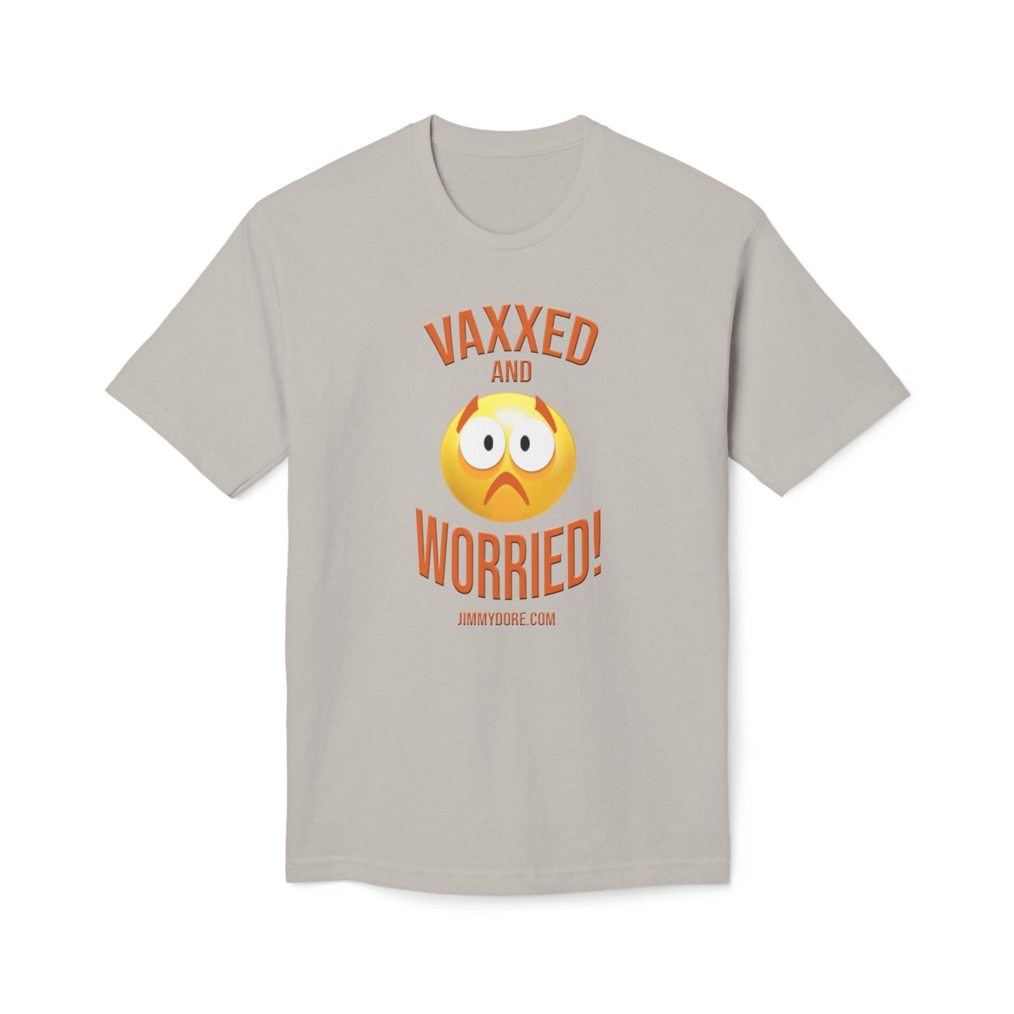Vaxxed and Worried! Cotton Tee Shirt