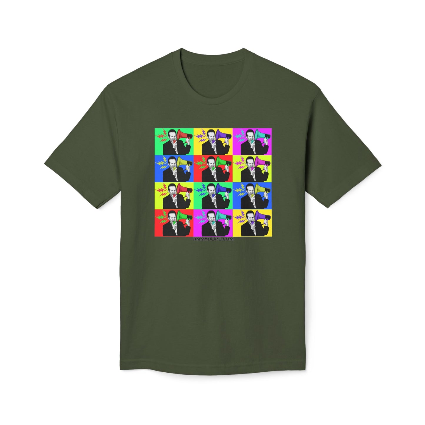 Jimmy Pop Art! Cotton Tee Shirt