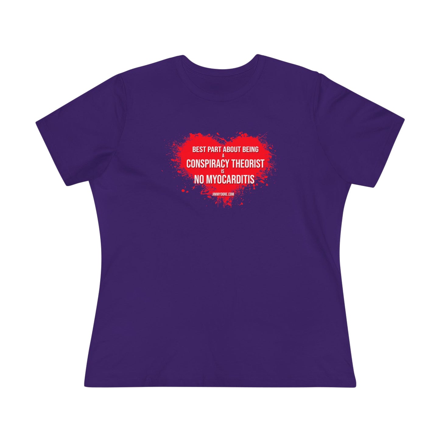 No Myocarditis! Cotton Tee Shirt