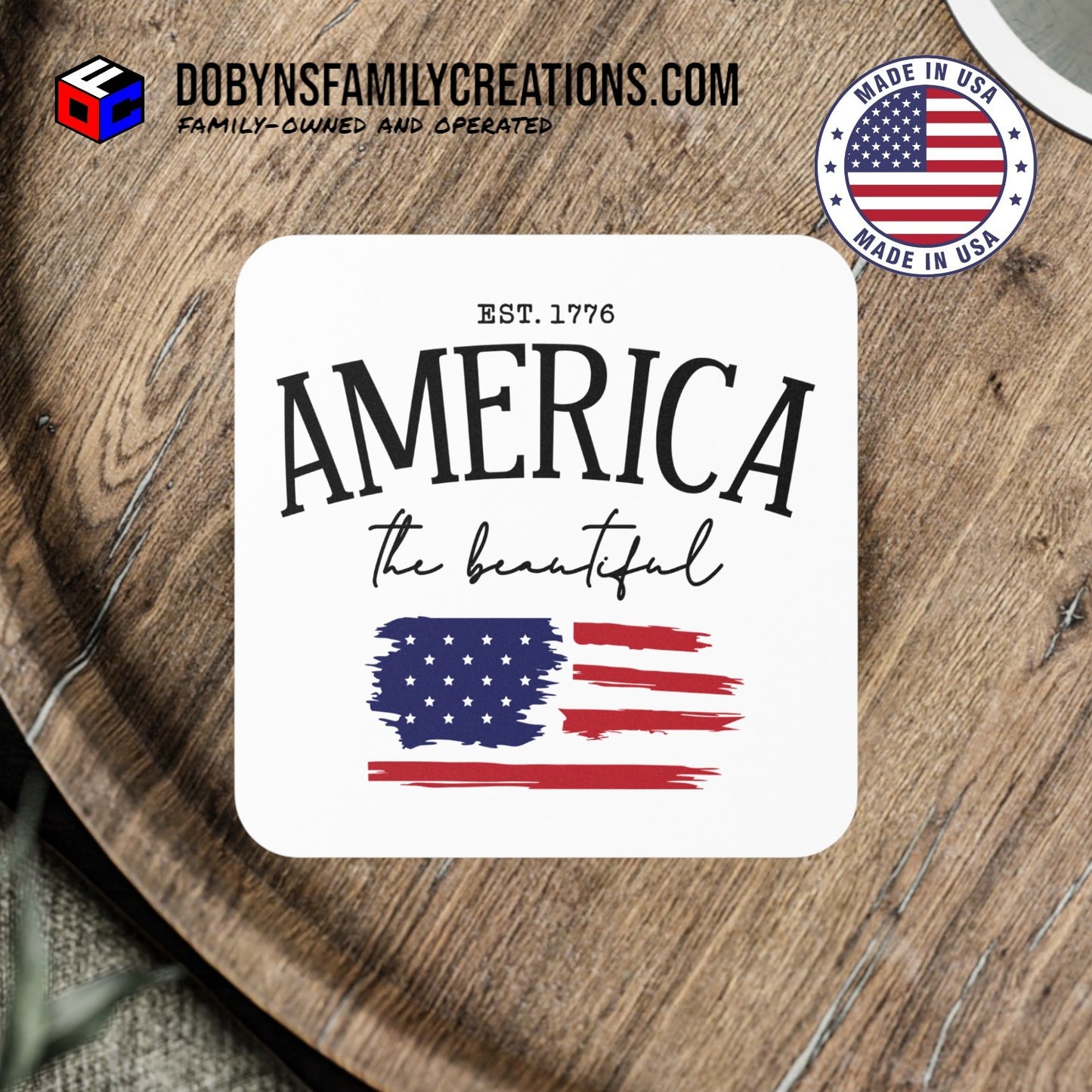 America The Beautiful Coaster