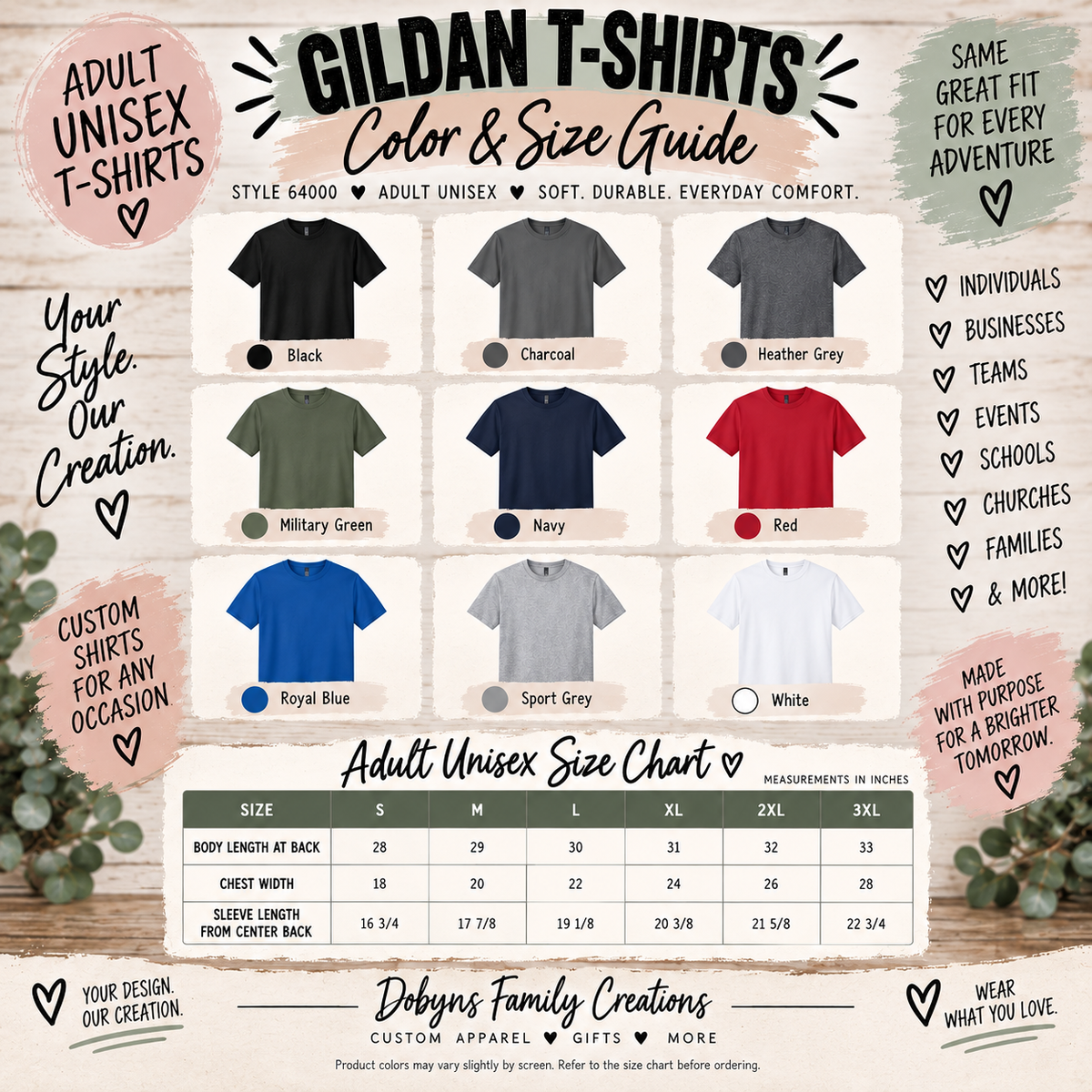 Custom Logo Shirt, Crewneck Sweatshirt, Hoodie