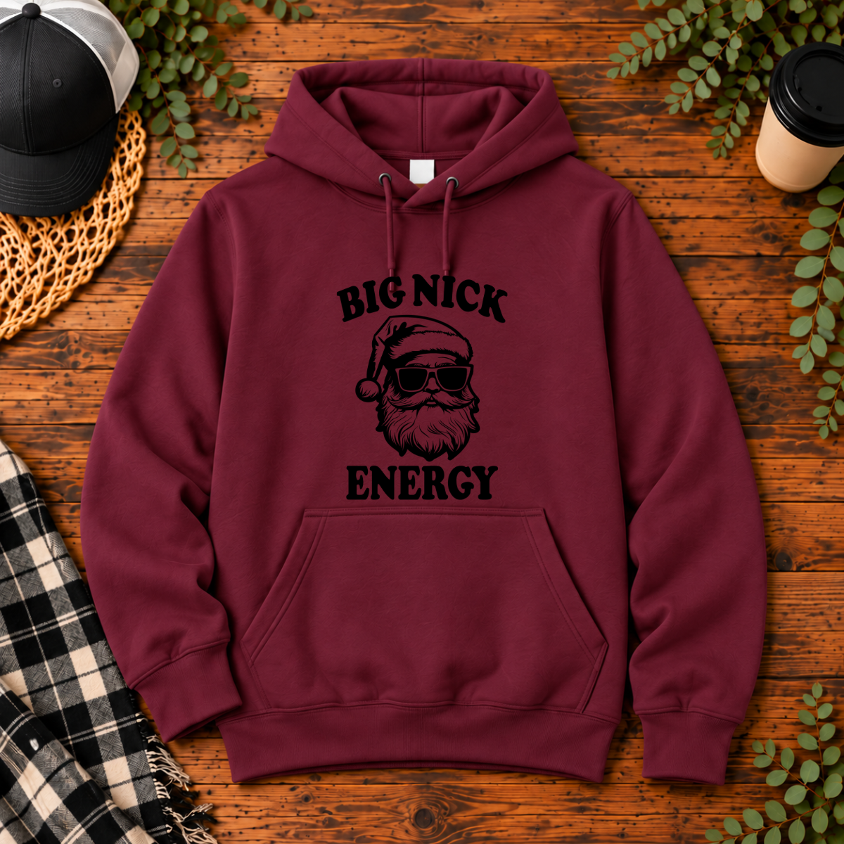 Big Nick Energy | Funny Christmas T-Shirt, Long Sleeve, Crewneck & Hoodie