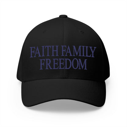 Faith Family Freedom Embroidered Hat