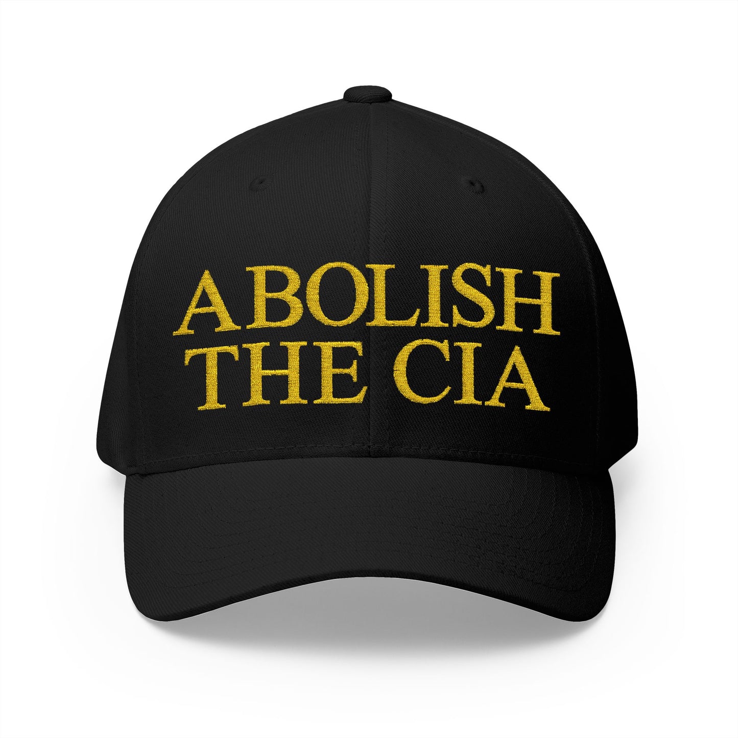 Abolish The CIA Embroidered Hat