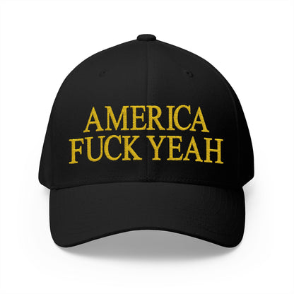 America Fuck Yeah Embroidered Hat