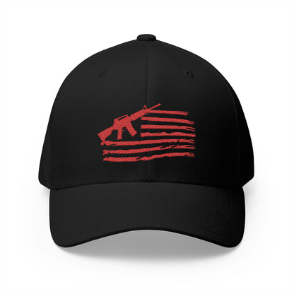 USA Flag AR Embroidered Hat