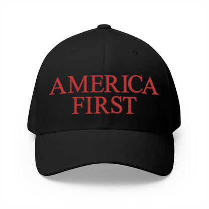 America First Embroidered Hat