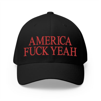 America Fuck Yeah Embroidered Hat