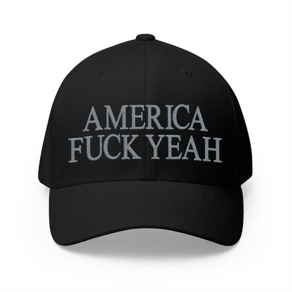 America Fuck Yeah Embroidered Hat