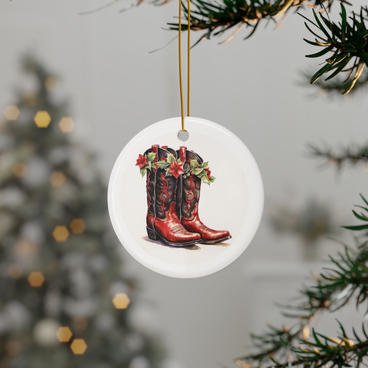 Christmas Boots Ornament