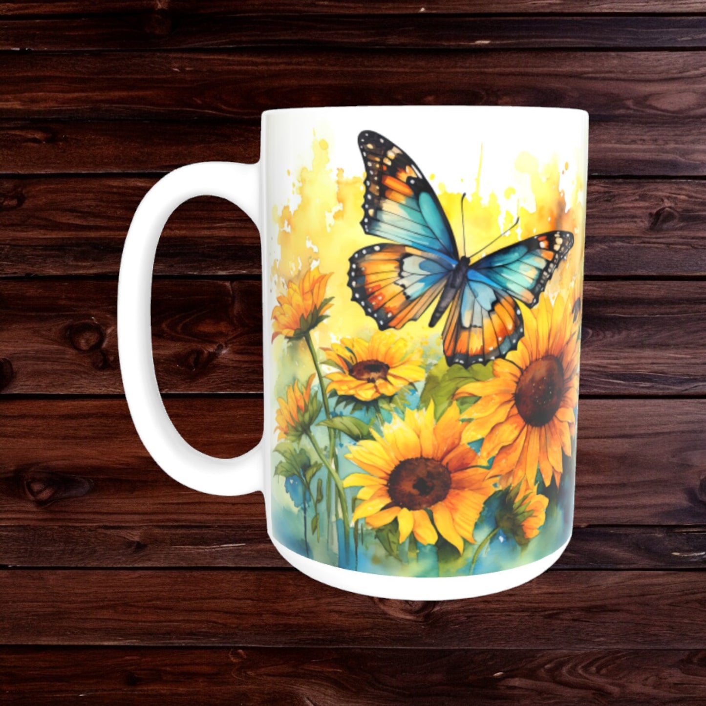 Butterfly Mugs - Animal Coffee Cup - Garden Mug