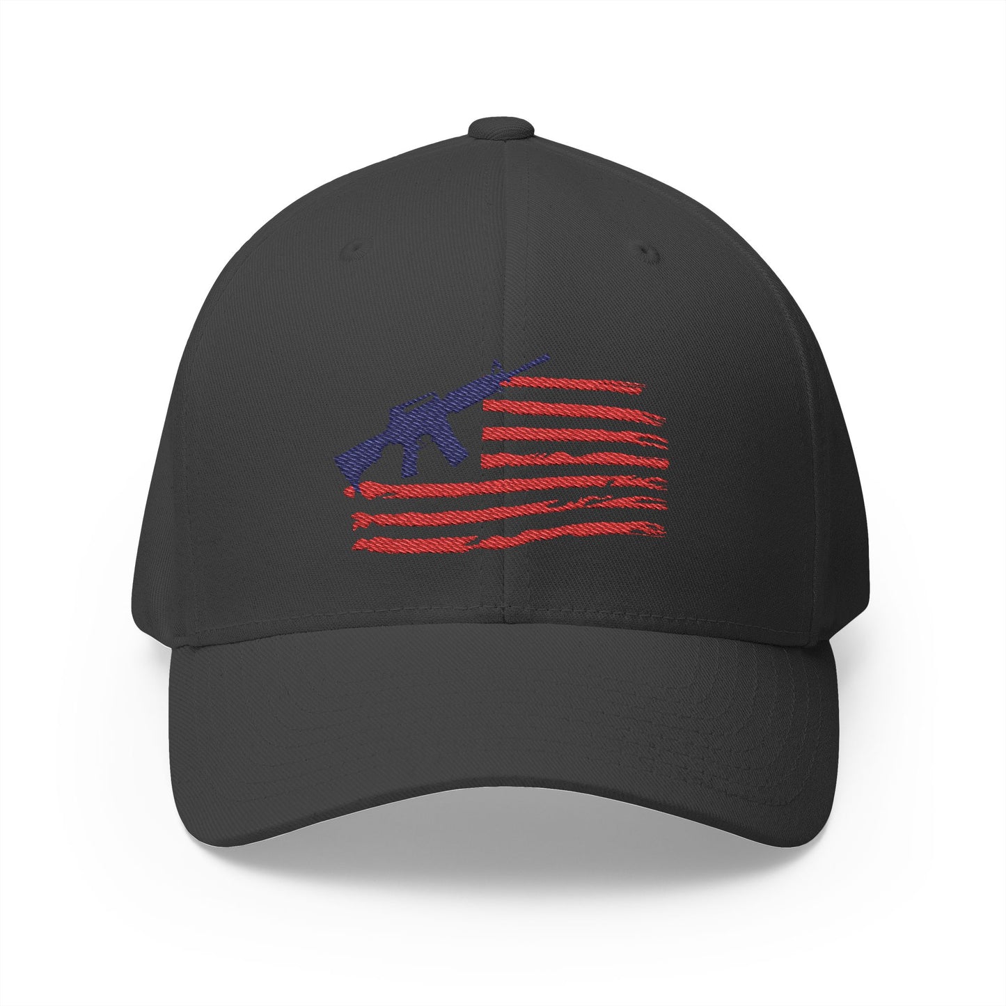 USA Flag AR Embroidered Hat