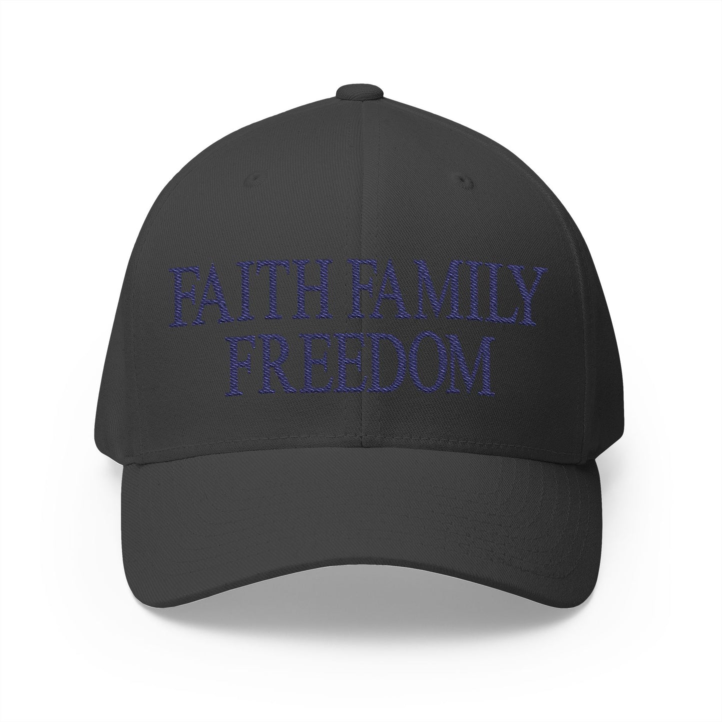 Faith Family Freedom Embroidered Hat