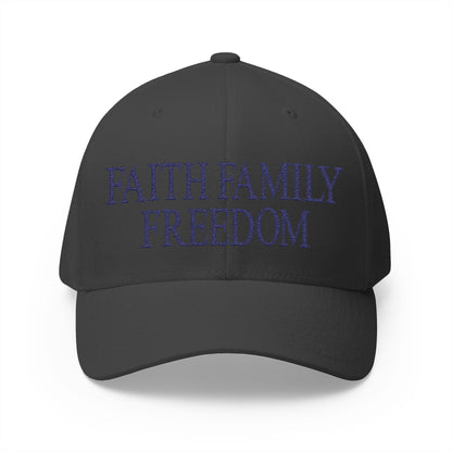 Faith Family Freedom Embroidered Hat