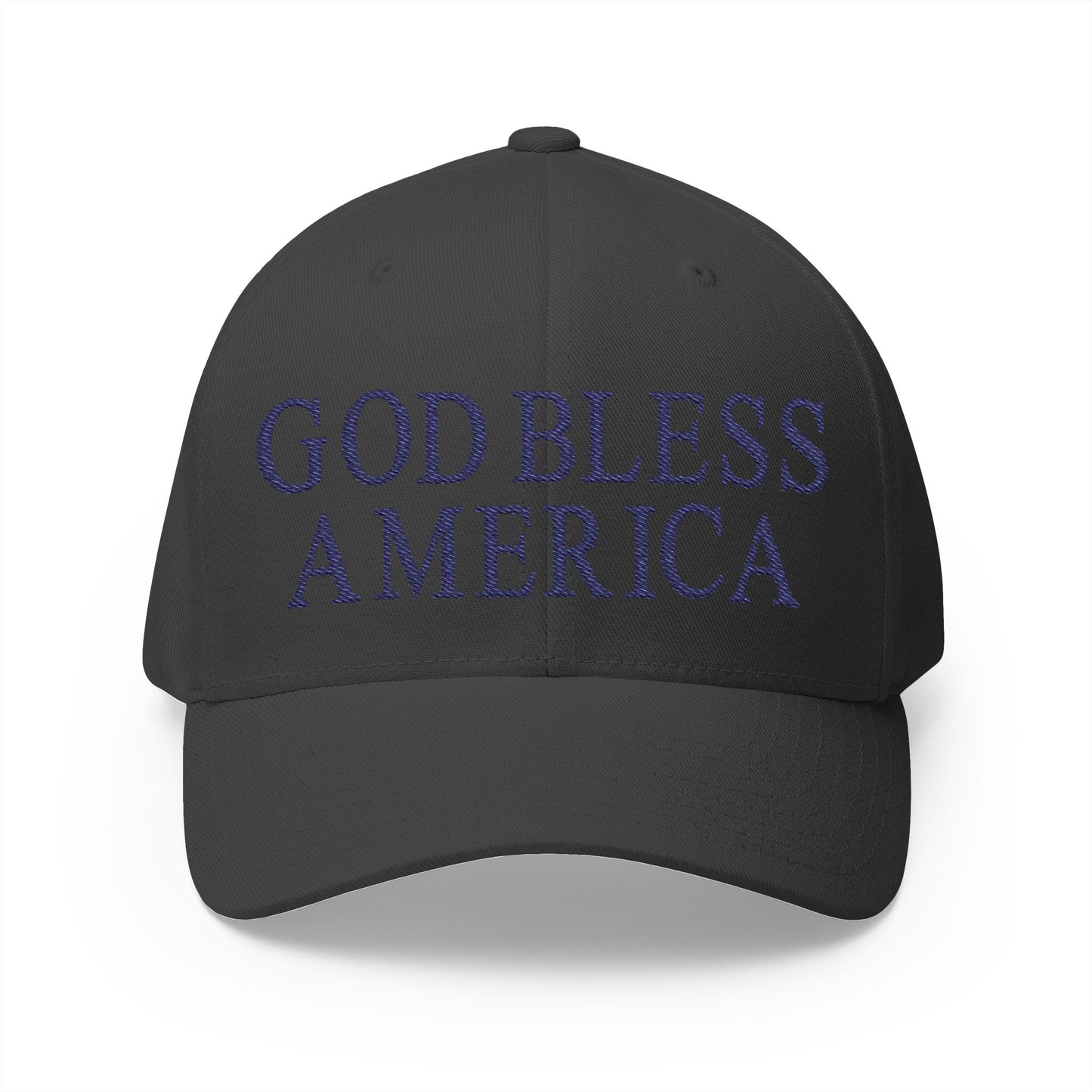 God Bless America Embroidered Hat