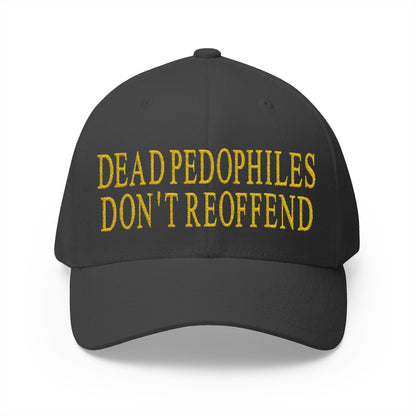 Dead Pedophiles Don't Reoffend Embroidered Hat