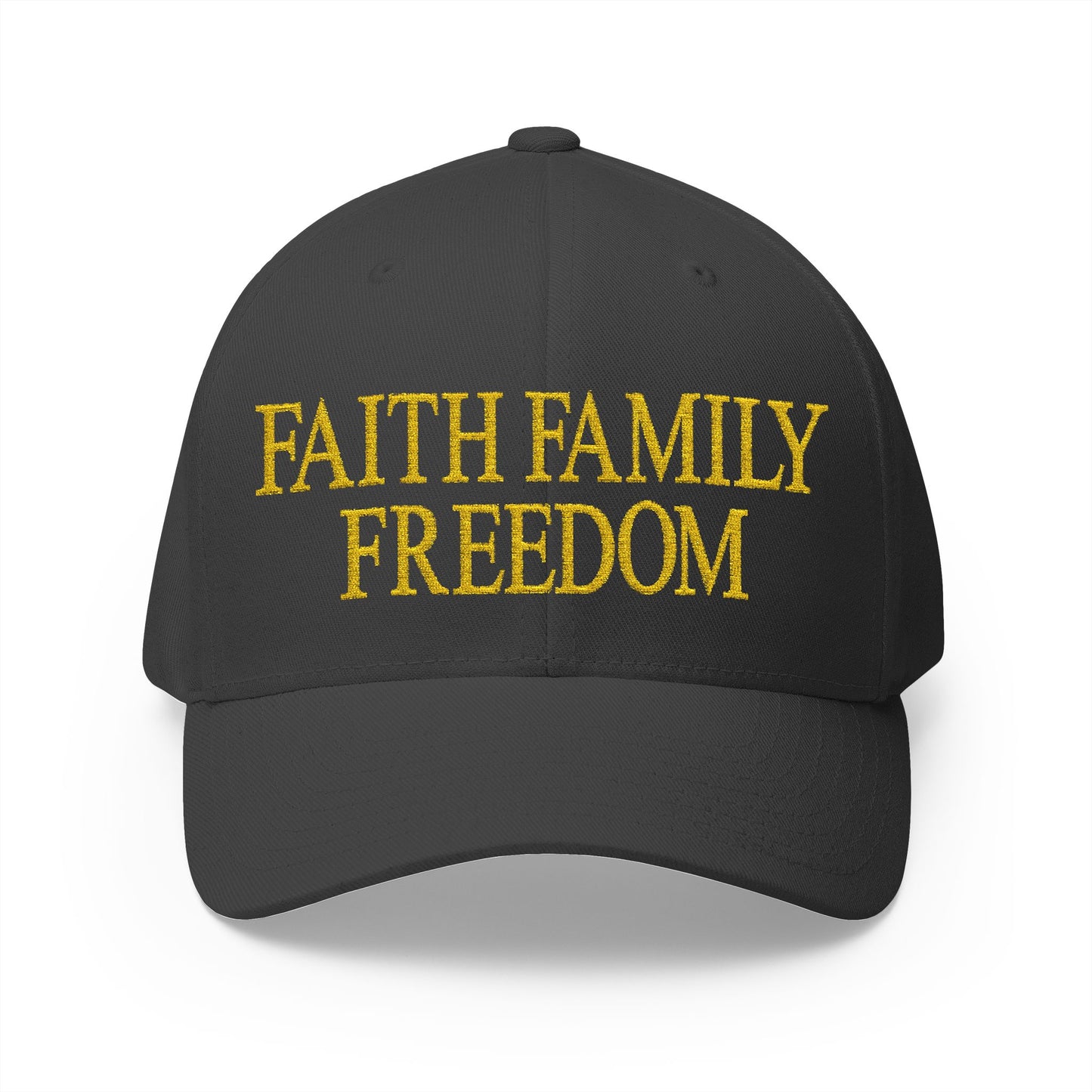 Faith Family Freedom Embroidered Hat
