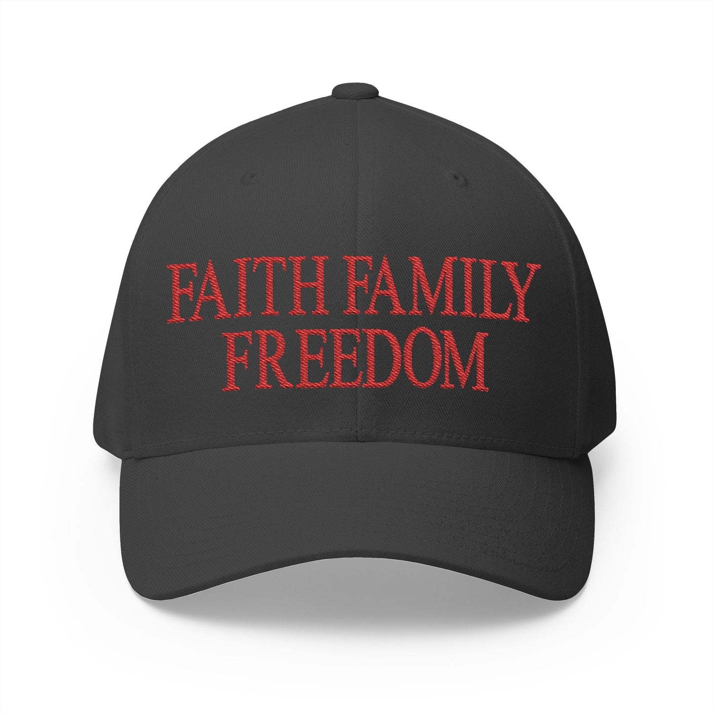 Faith Family Freedom Embroidered Hat