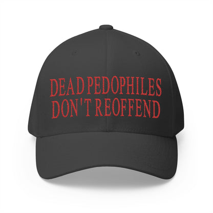 Dead Pedophiles Don't Reoffend Embroidered Hat
