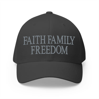 Faith Family Freedom Embroidered Hat