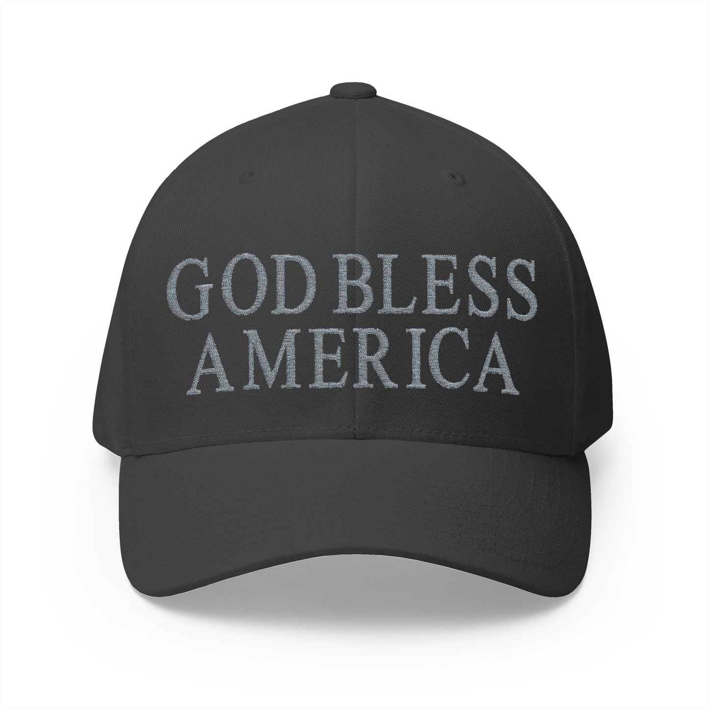 God Bless America Embroidered Hat