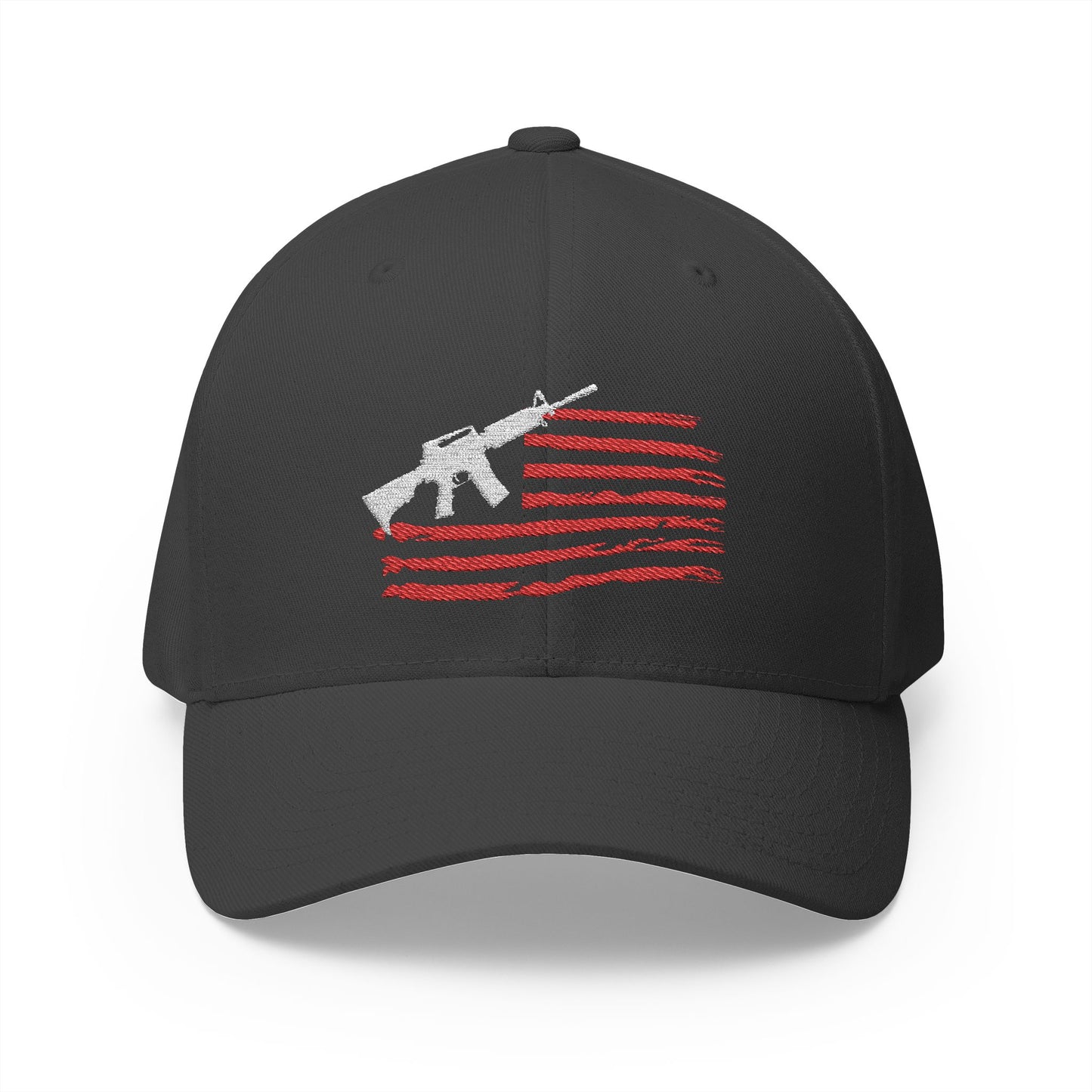 USA Flag AR Embroidered Hat