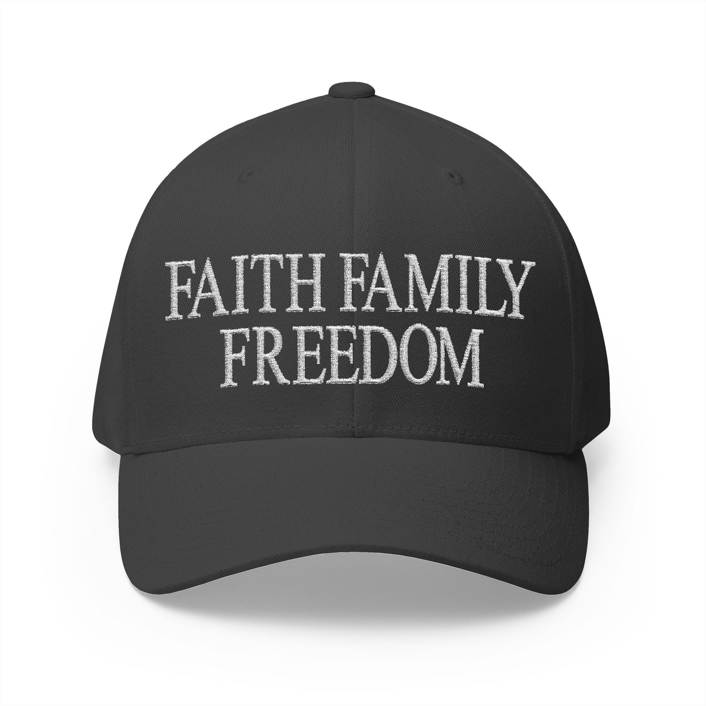 Faith Family Freedom Embroidered Hat