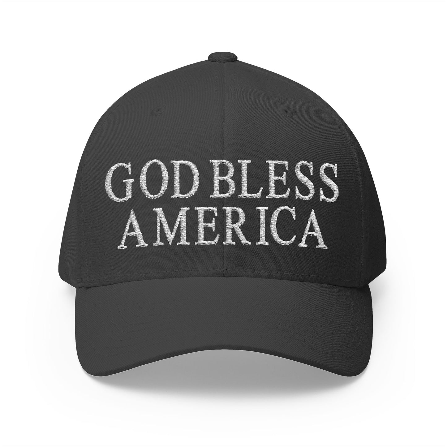 God Bless America Embroidered Hat