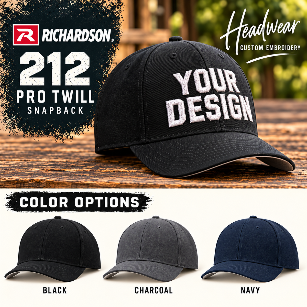 Custom Embroidered Hats & Beanies — Your Design