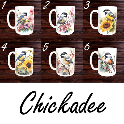 Chickadee Mugs