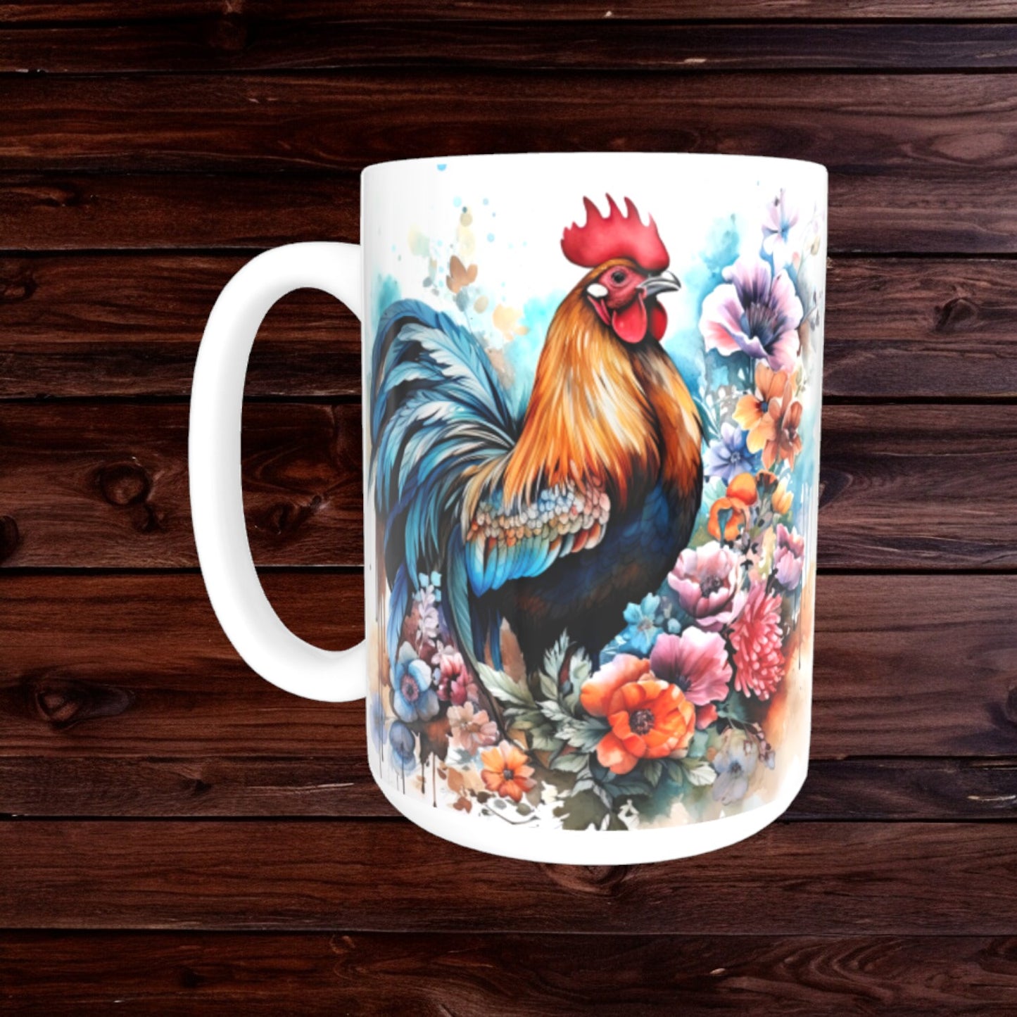 Chicken Mugs - Animal Coffee Cup - Farm Mug