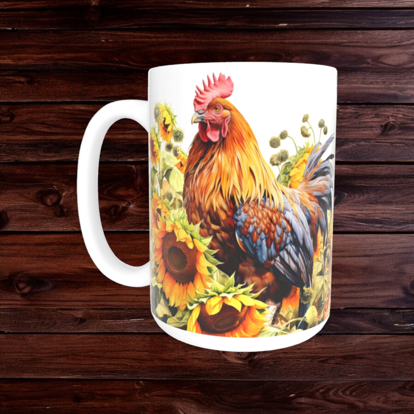 Chicken Mugs - Animal Coffee Cup - Farm Mug